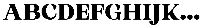 Malvera Black High Font UPPERCASE