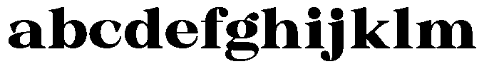 Malvera Black High FONT