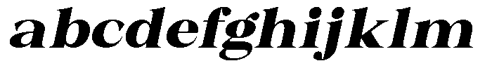 Malvera Black Slant FONT