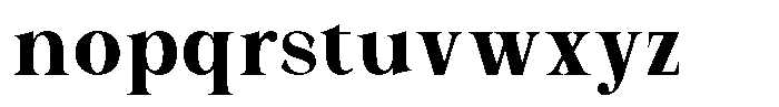 Malvera Bold Condensed Font LOWERCASE