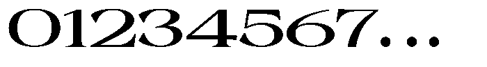 Malvera Bold Expanded Font OTHER CHARS