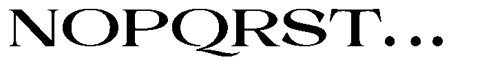Malvera Bold Expanded Font UPPERCASE