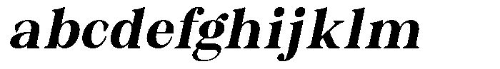 Malvera Bold High Condensed Slant FONT