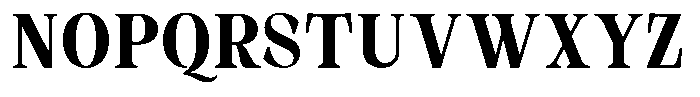 Malvera Bold High Condensed Font UPPERCASE