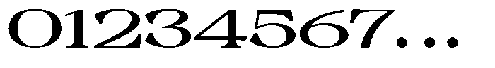 Malvera Bold High Expanded Font OTHER CHARS