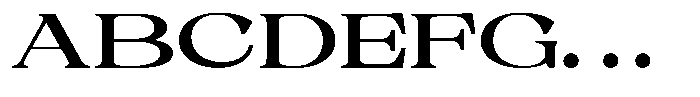 Malvera Bold High Expanded Font UPPERCASE