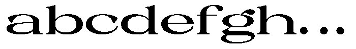 Malvera Bold High Expanded FONT