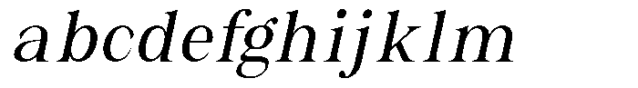 Malvera Condensed Slant FONT