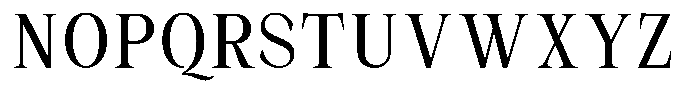 Malvera Condensed Font UPPERCASE