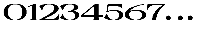 Malvera Extra Bold Expanded Font OTHER CHARS