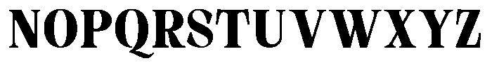 Malvera Extra Bold High Condensed Font UPPERCASE