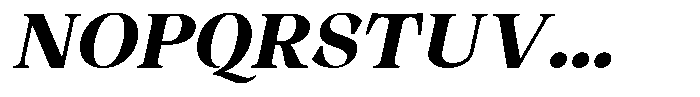 Malvera Extra Bold High Slant Font UPPERCASE