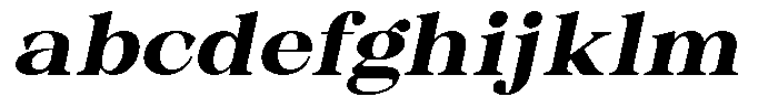 Malvera Extra Bold High Slant FONT