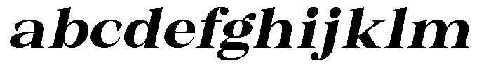 Malvera Extra Bold Slant FONT