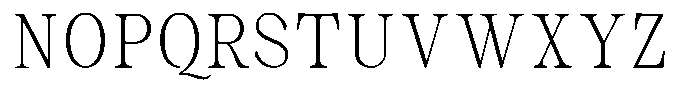 Malvera Extra Light High Condensed Font UPPERCASE