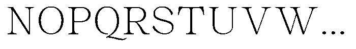 Malvera Extra Light High Font UPPERCASE