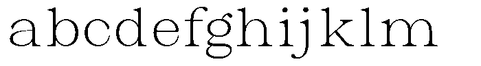 Malvera Extra Light High FONT