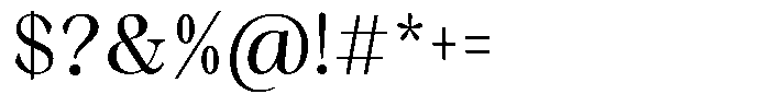 Malvera High Condensed Font OTHER CHARS