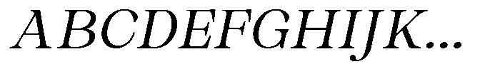 Malvera High Slant Font UPPERCASE