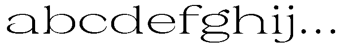 Malvera Light Expanded FONT