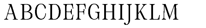 Malvera Light High Condensed Font UPPERCASE