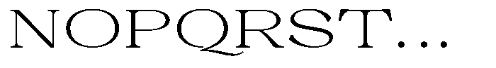 Malvera Light High Expanded Font UPPERCASE