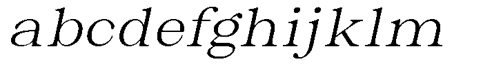 Malvera Light High Slant FONT