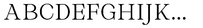 Malvera Light High Font UPPERCASE