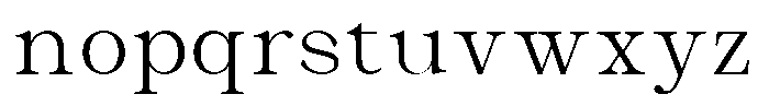 Malvera Light High Font LOWERCASE