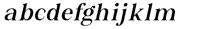 Malvera Medium Condensed Slant FONT