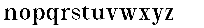 Malvera Medium Condensed Font LOWERCASE