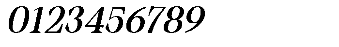 Malvera Medium High Condensed Slant Font OTHER CHARS