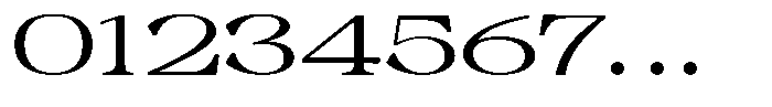 Malvera Medium High Expanded Font OTHER CHARS