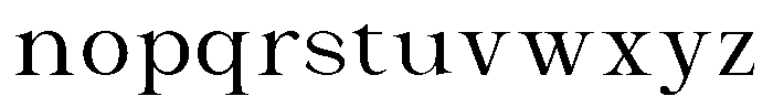 Malvera Regular Font LOWERCASE