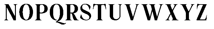 Malvera Semi Bold Condensed Font UPPERCASE