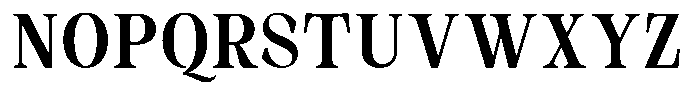 Malvera Semi Bold High Condensed Font UPPERCASE