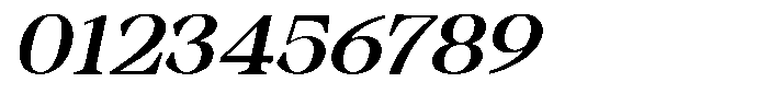 Malvera Semi Bold High Slant Font OTHER CHARS