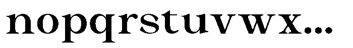 Malvera Semi Bold High Font LOWERCASE