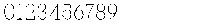 Malvera Thin Condensed Font OTHER CHARS
