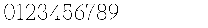 Malvera Thin High Condensed Font OTHER CHARS