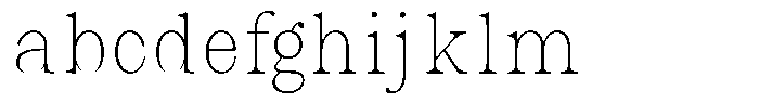 Malvera Thin High Condensed FONT