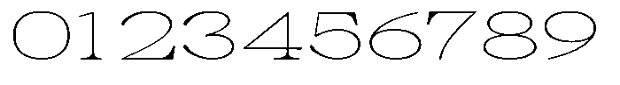 Malvera Thin High Expanded Font OTHER CHARS
