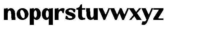Malyin Font LOWERCASE
