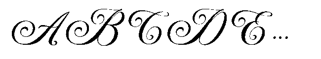 Mambay Slant Regular Font UPPERCASE