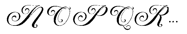 Mambay Slant Regular Font UPPERCASE