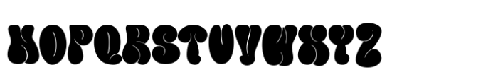 Mamboo bubble Font LOWERCASE