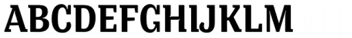 Mamontov Bold Condensed Font UPPERCASE