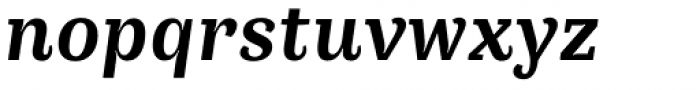 Mamontov Bold Italic Font LOWERCASE