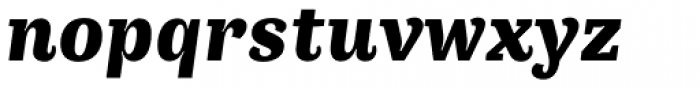 Mamontov ExtraBold Italic Font LOWERCASE