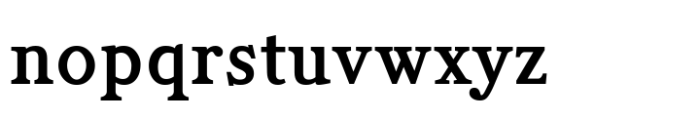 Manas Bold Narrow Font LOWERCASE